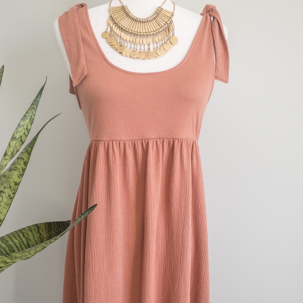 Tie Strap Babydoll Dress